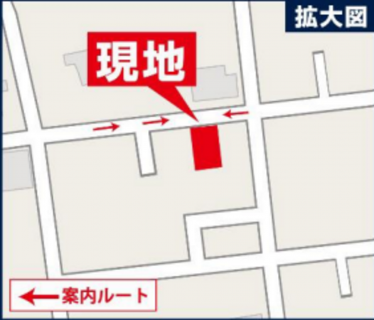 練馬区大泉町、新築一戸建ての地図画像です