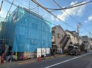 練馬区中村、新築一戸建ての外観画像です