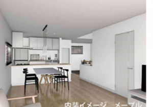 練馬区南大泉、新築一戸建ての建築プラン例画像です