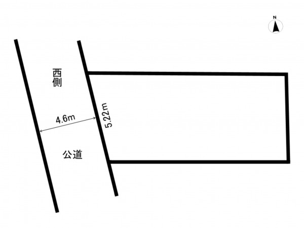 練馬区春日町、土地の間取り画像です