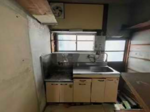 練馬区谷原、中古一戸建てのキッチン画像です