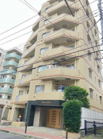 練馬区豊玉上、中古マンションの外観画像です