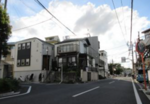 練馬区練馬、土地の前面道路を含む現地写真画像です