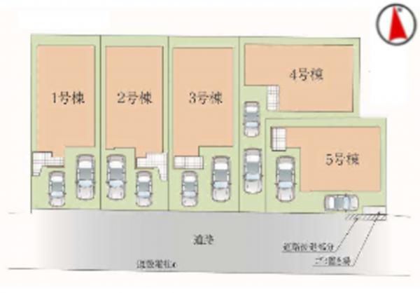 練馬区高松、新築一戸建ての画像です