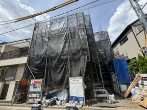 練馬区大泉町、新築一戸建ての外観画像です