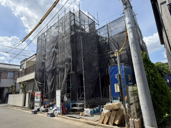 練馬区大泉町、新築一戸建ての外観画像です