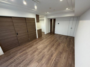 練馬区中村北、中古マンションの居間画像です