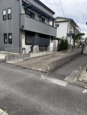 練馬区関町南、土地の外観画像です