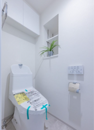 練馬区南大泉、中古マンションのトイレ画像です