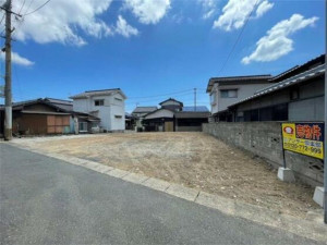北九州市門司区吉志、土地の前面道路を含む現地写真画像です