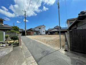 北九州市門司区吉志、土地の前面道路を含む現地写真画像です