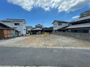 北九州市門司区吉志、土地の前面道路を含む現地写真画像です