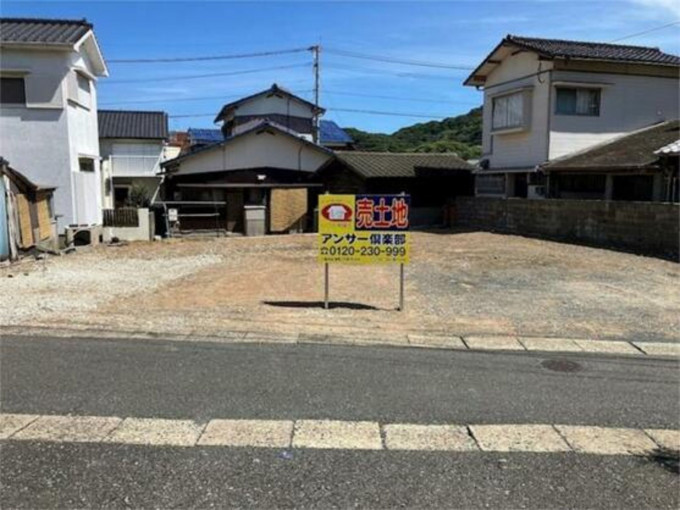 北九州市門司区吉志、土地の前面道路を含む現地写真画像です