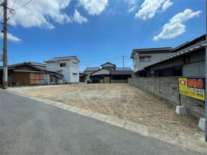 北九州市門司区吉志、土地の前面道路を含む現地写真画像です