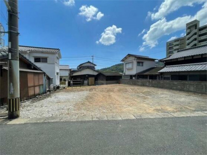 北九州市門司区吉志、土地の前面道路を含む現地写真画像です