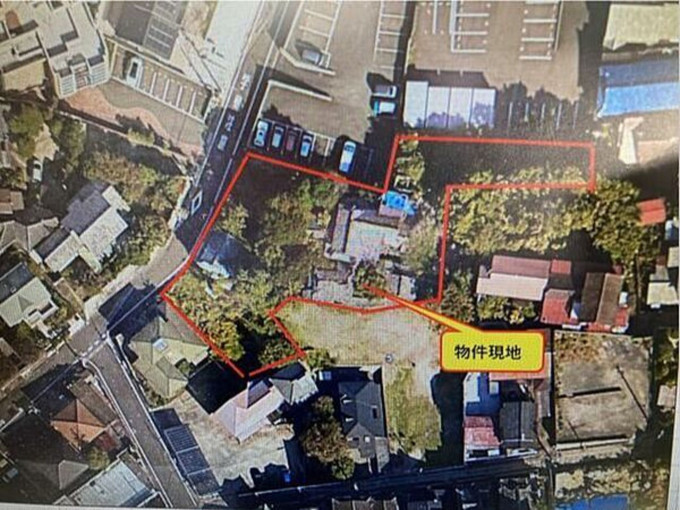 北九州市門司区庄司町、土地の間取り画像です
