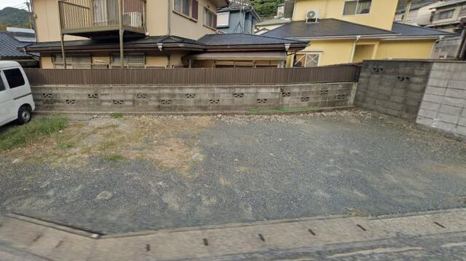 北九州市門司区城山町、土地の前面道路を含む現地写真画像です