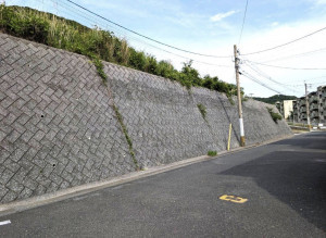北九州市門司区大里東、土地の前面道路を含む現地写真画像です