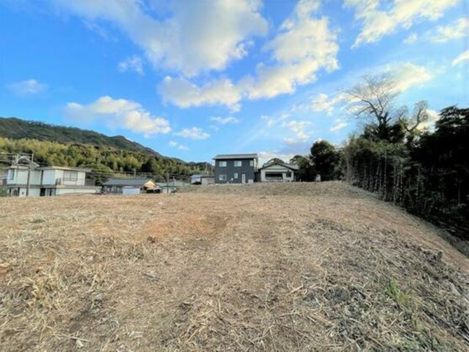 北九州市門司区恒見町、土地の前面道路を含む現地写真画像です