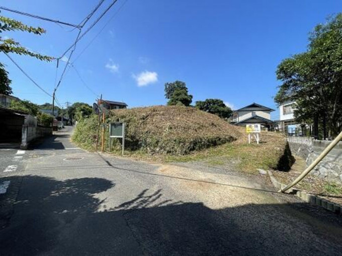 北九州市門司区恒見町、土地の前面道路を含む現地写真画像です