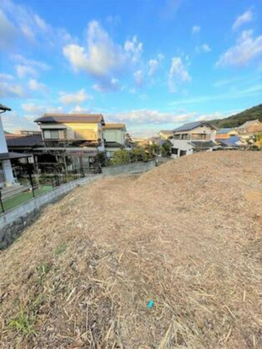北九州市門司区恒見町、土地の前面道路を含む現地写真画像です
