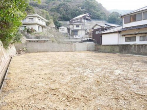 北九州市門司区長谷、土地の前面道路を含む現地写真画像です