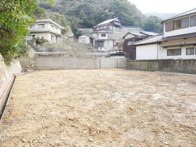 北九州市門司区長谷、土地の前面道路を含む現地写真画像です