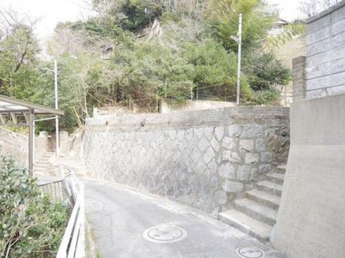 北九州市門司区長谷、土地の前面道路を含む現地写真画像です