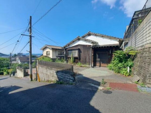 北九州市門司区上藤松、土地の前面道路を含む現地写真画像です