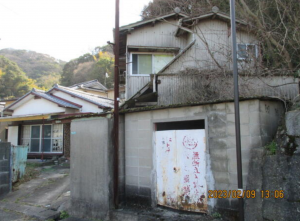 北九州市門司区田野浦、土地の前面道路を含む現地写真画像です