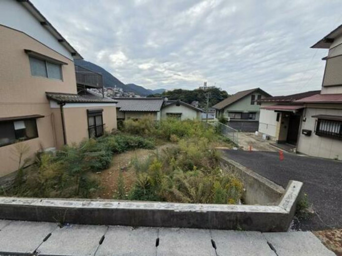 北九州市門司区大里東、土地の前面道路を含む現地写真画像です
