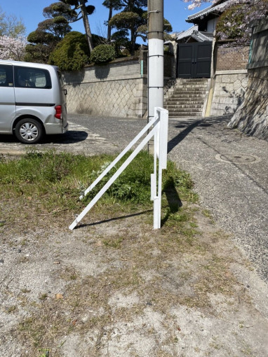 北九州市門司区恒見町、土地の前面道路を含む現地写真画像です