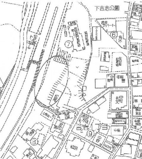 北九州市門司区吉志、土地の地図画像です