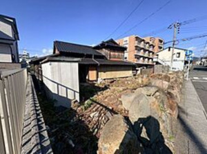 北九州市門司区下馬寄、土地の前面道路を含む現地写真画像です