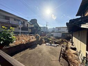 北九州市門司区下馬寄、土地の前面道路を含む現地写真画像です