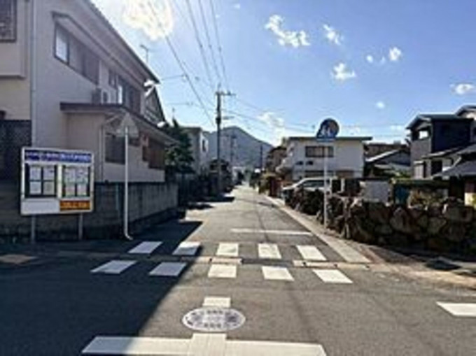 北九州市門司区下馬寄、土地の前面道路を含む現地写真画像です