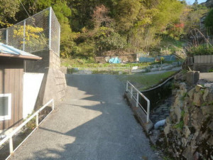 北九州市門司区谷町、土地の前面道路を含む現地写真画像です