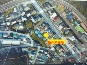 北九州市門司区高砂町、土地の地図画像です