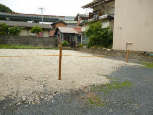 北九州市門司区高砂町、土地の前面道路を含む現地写真画像です