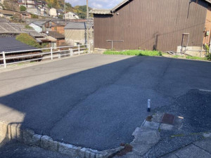 北九州市門司区長谷、土地の前面道路を含む現地写真画像です