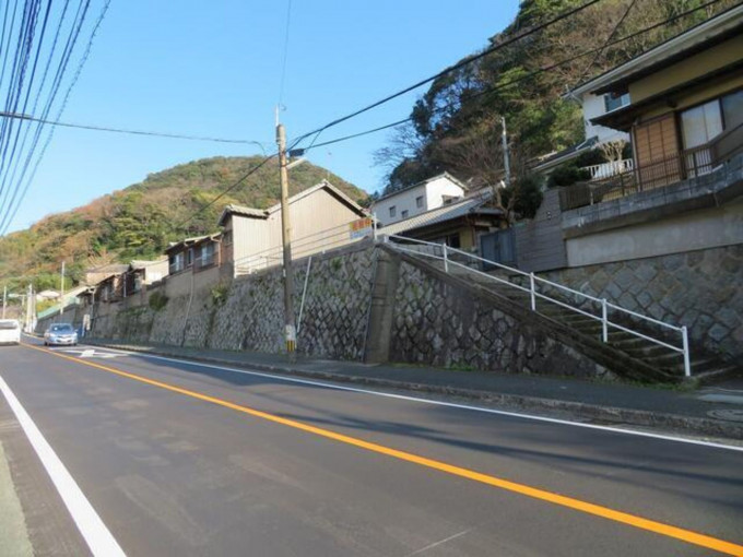 北九州市門司区長谷、土地の前面道路を含む現地写真画像です