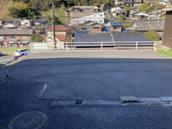 北九州市門司区長谷、土地の前面道路を含む現地写真画像です