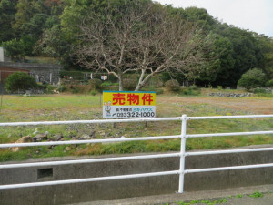北九州市門司区白野江、土地の前面道路を含む現地写真画像です