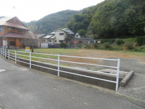 北九州市門司区白野江、土地の前面道路を含む現地写真画像です