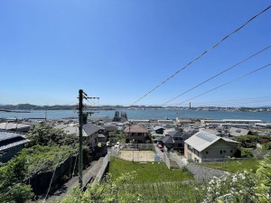 北九州市門司区風師、土地の前面道路を含む現地写真画像です