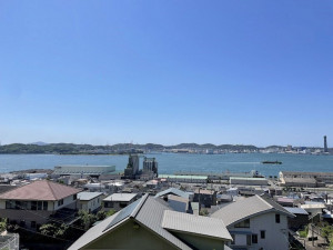 北九州市門司区風師、土地の前面道路を含む現地写真画像です