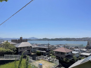北九州市門司区風師、土地の前面道路を含む現地写真画像です