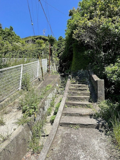 北九州市門司区風師、土地の前面道路を含む現地写真画像です