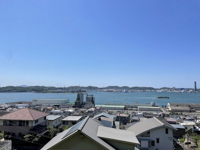 北九州市門司区風師、土地の前面道路を含む現地写真画像です
