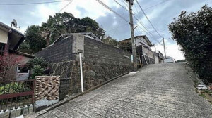 北九州市門司区寺内、土地の前面道路を含む現地写真画像です